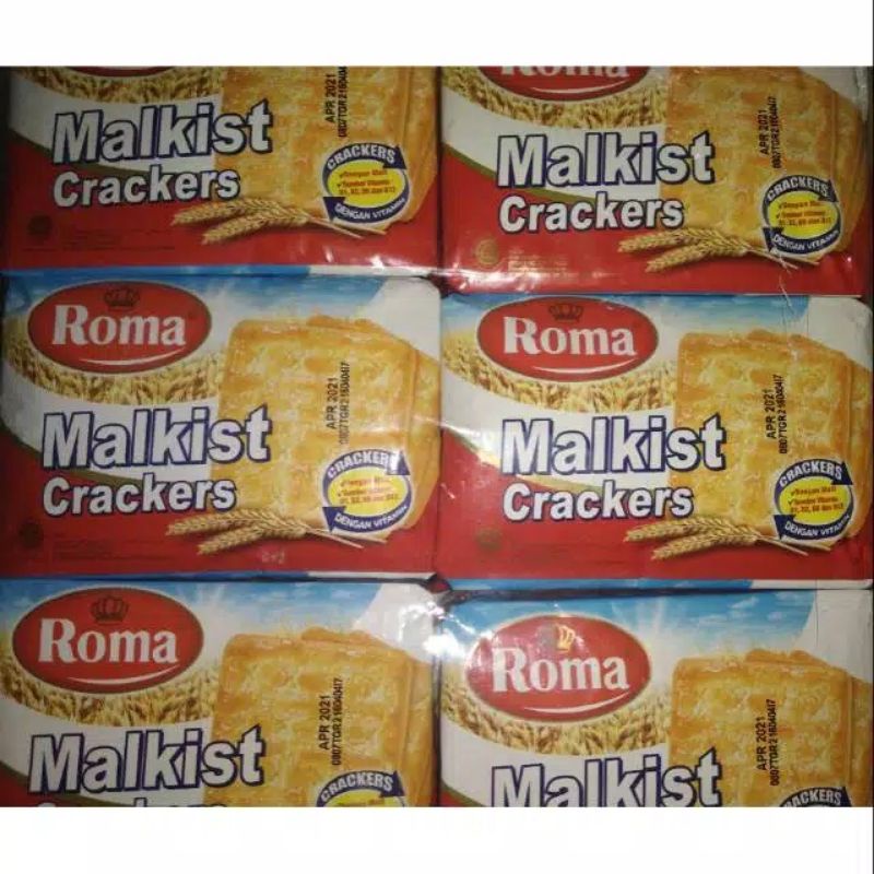 

Roma Malkist Crackers / Biskuit Roma