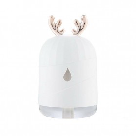 Berlato Humidifier Pelembab Udara Aromatherapy Cute Deer Design 220ml - K-H160 - White