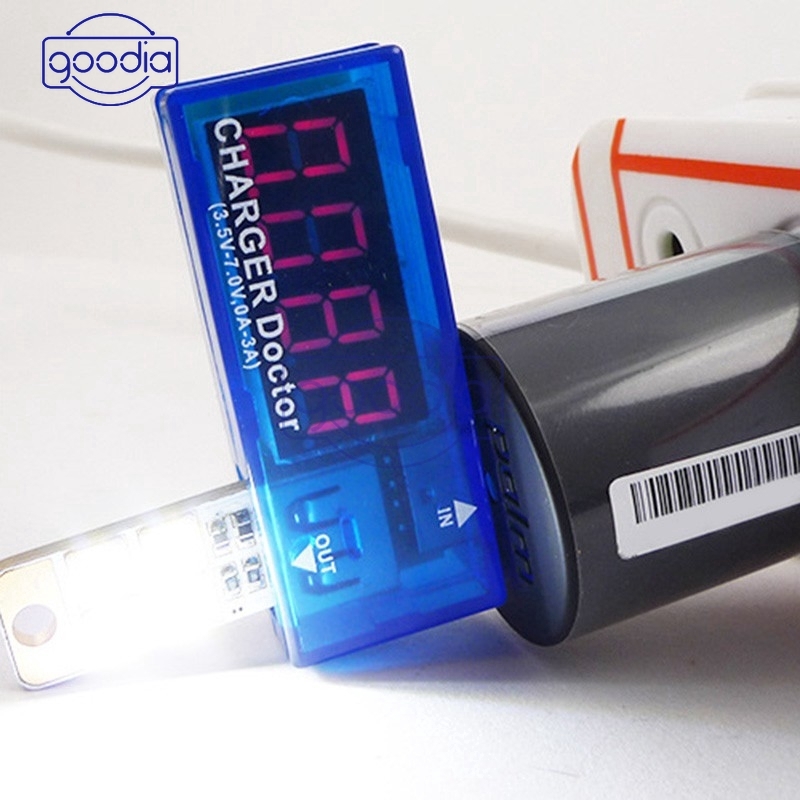 [IN STOCK/COD]Multi Tester Pengukur Tegangan USB Charger Ammeter Voltmeter Detector For Flash Disk