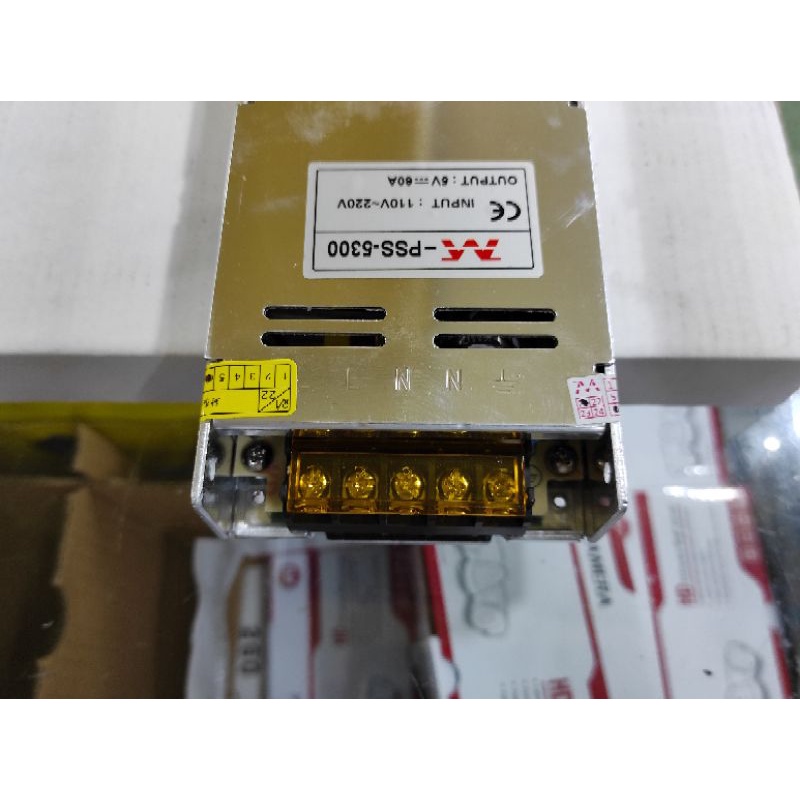 Power Supply 5v 60A body Slim Power Supply Running text