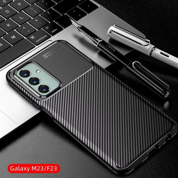 original carbon auto focus soft case tpu silicone cover casing samsung galaxy m23 5g softcase ultra 