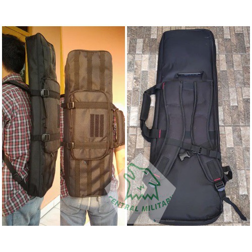 Gunbag 80 cm - Tas Senjata - Hitam