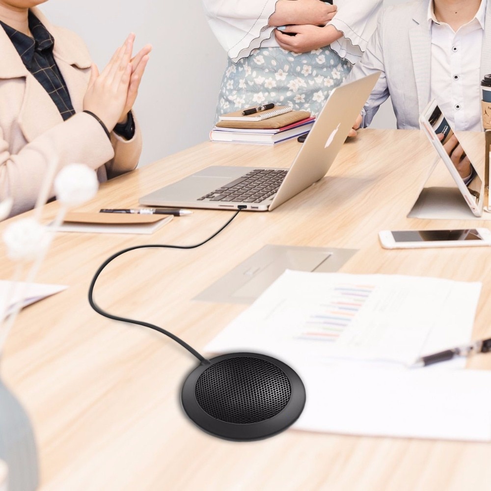 TaffSTUDIO 360 Degree Microphone Table Conference Meeting - iTalk-02