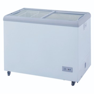  FREEZER  BOX GEA 256 LITER PINTU  KACA GESER  LOW WATT BISNIS 