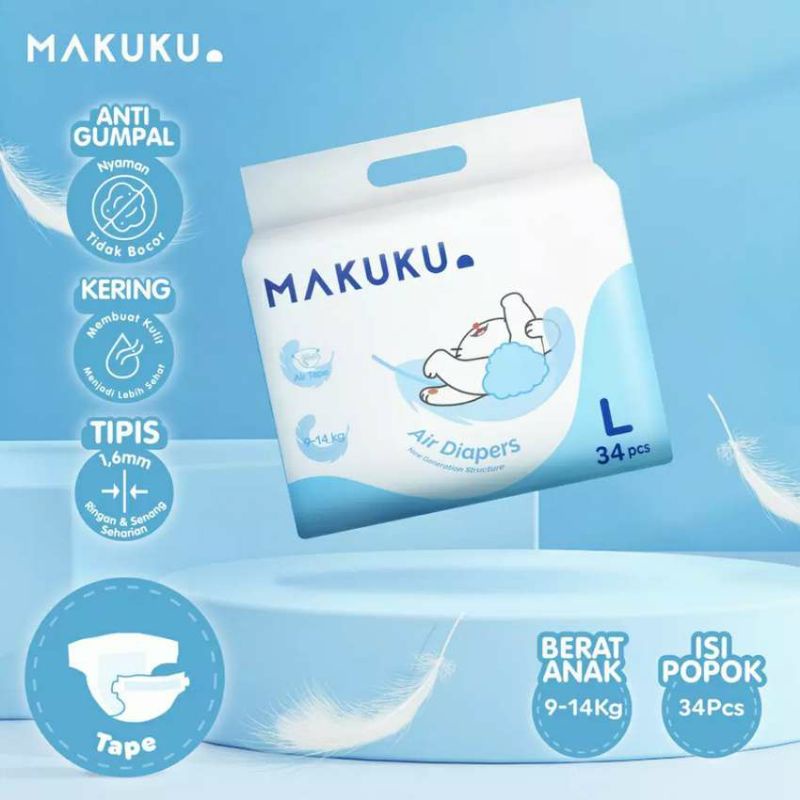 MAKUKU AirDiapers L