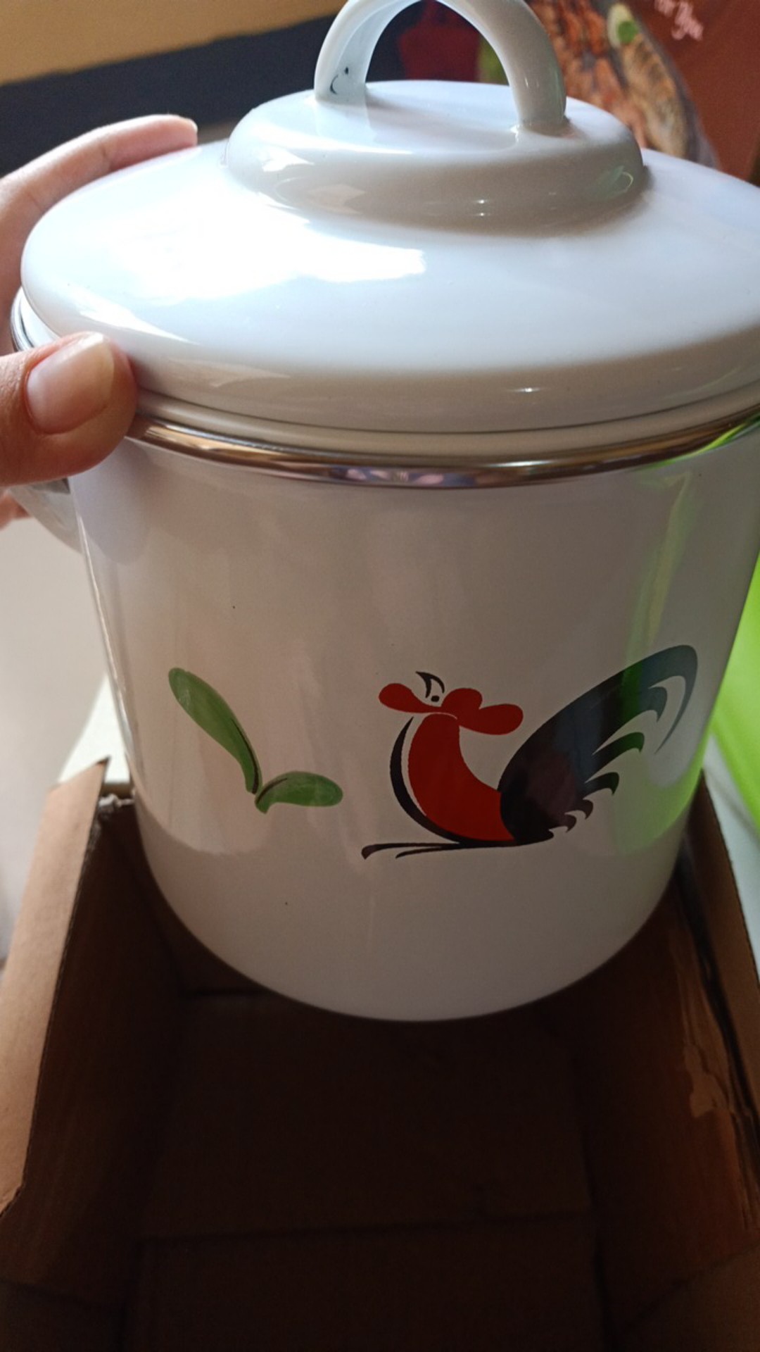 Rantang Tunggal 15cm Ayam