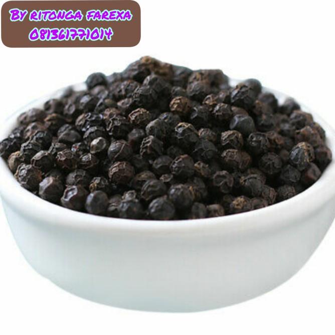 

Jual Lada Hitam Utuh Berisi / Grade A / Whole Black Pepper 1Kg | Bumbu Rempah