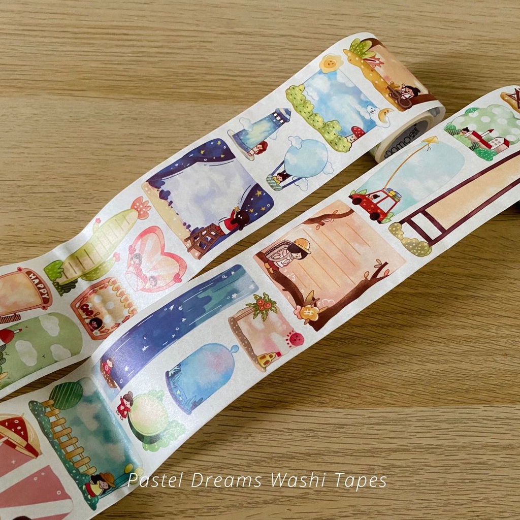 

Pastel Dreams Happy Childhood Washi Tapes