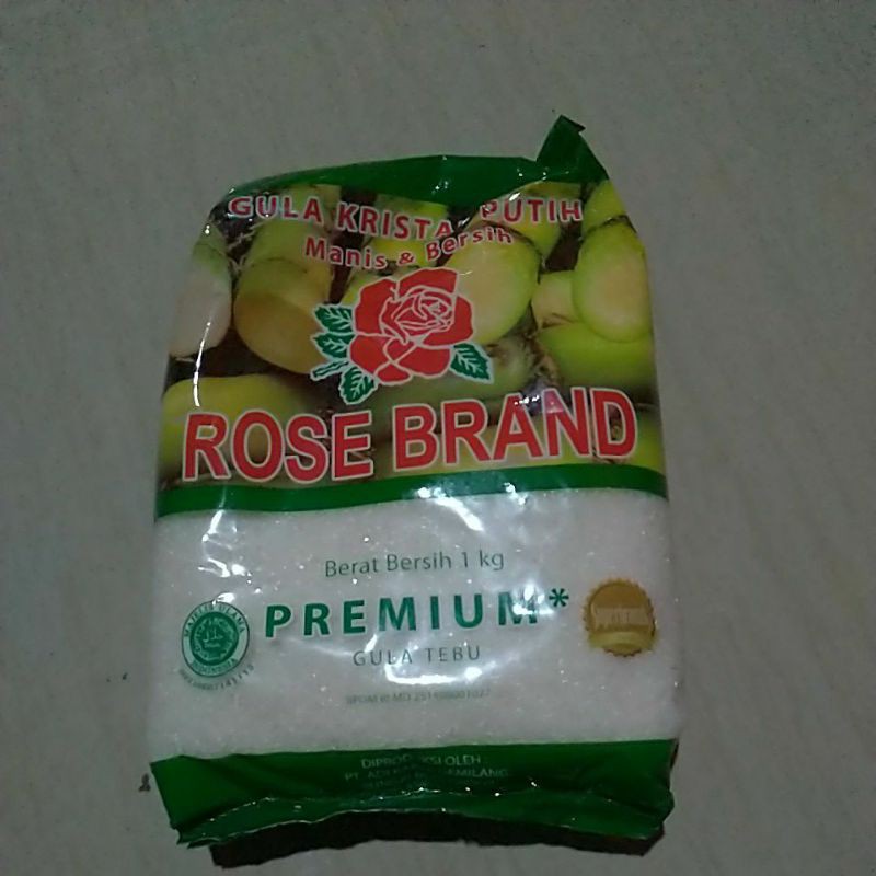 

Gula pasir rose brand premium 1Kg