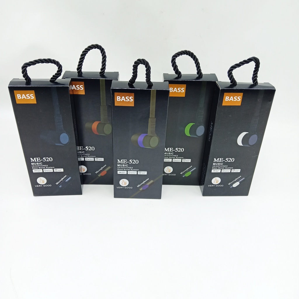 HANDSFREE / HEADPHONE / EARPHONE / HEADSET BRANDED JB ME-520