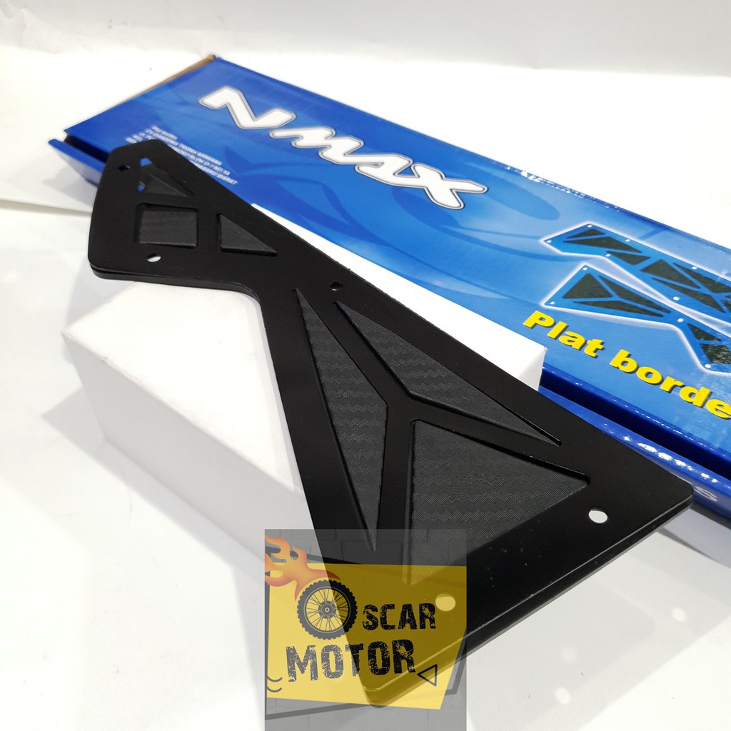 PLAT BORDES NMAX G2854 KARBON CNC PIJAKAN ALAS KAKI CARBON YAMAHA NMAX KARPET MOTOR motor motor