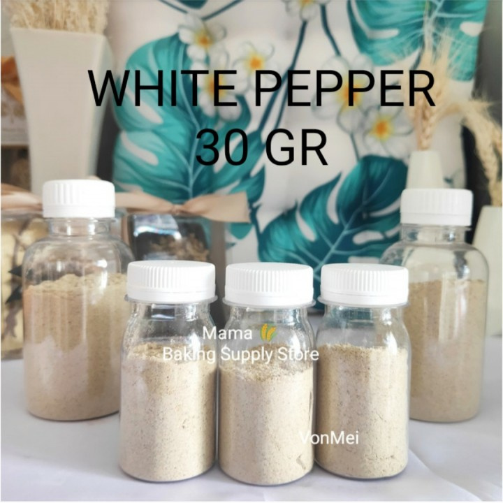 

White Pepper 30 Gr White Pepper Powder Bubuk Lada Putih