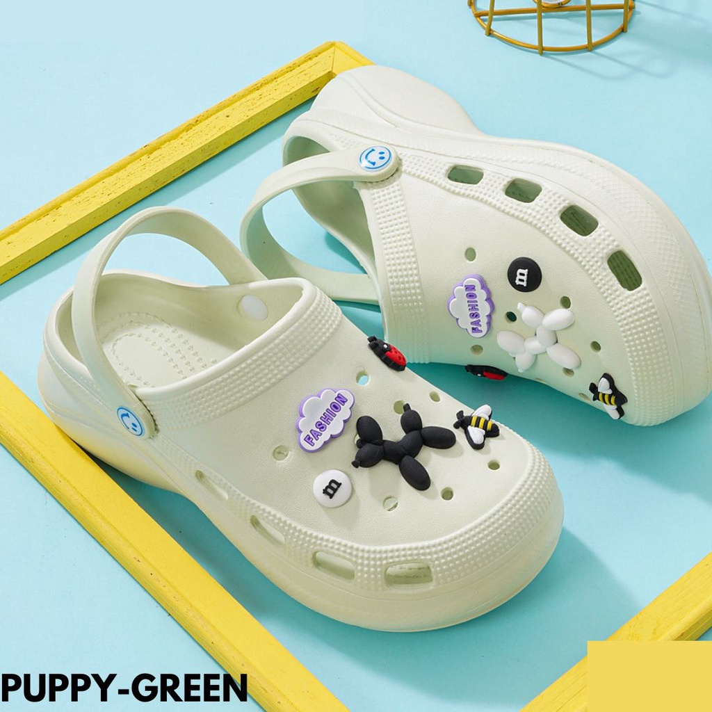 SANDAL BAIM WANITA POPULER BANGET NYAMAN DIPAKAI DESIGN NYAMAN BAHAN RUBBER IMPORT PUPPY