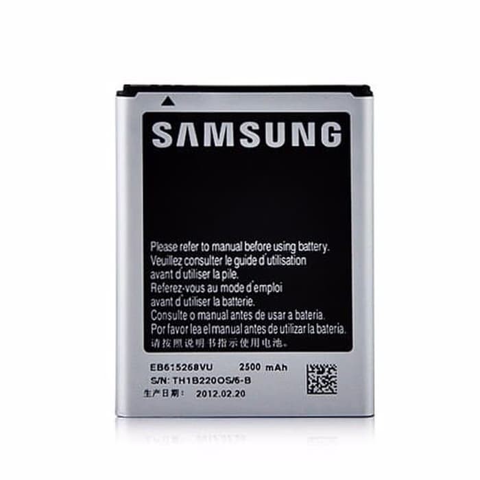 [RO ACC] Battery / Baterai / Batre Samsung Note 1 N7000 / I9220 Original 99%