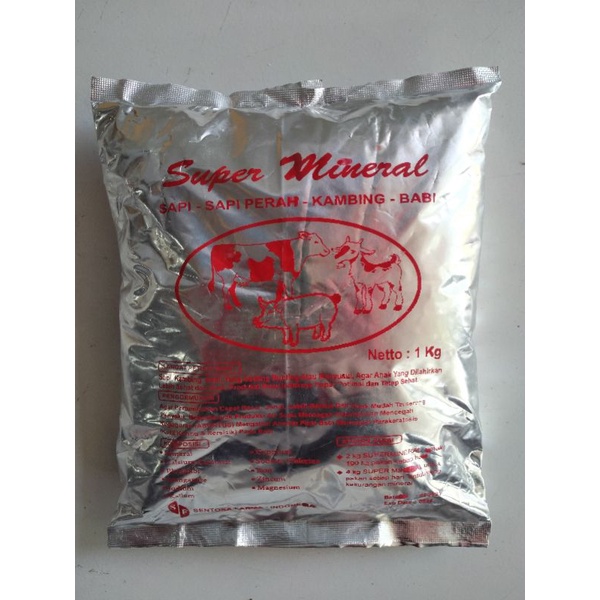 SUPER MINERAL 1 KG - Untuk Sapi/Kambing/Babi