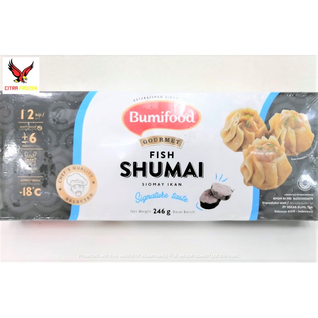 

Bumifood Fish Shumai (Siomay Ikan)