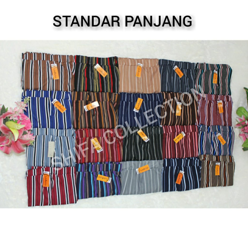 Celana  Kulot Salur Panjang ABG/Dewasa (Ukuran All Size)