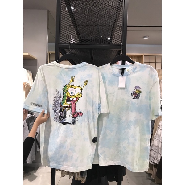 H&M mens - Kaos / T-shirt SPONGEBOB relaxed fit