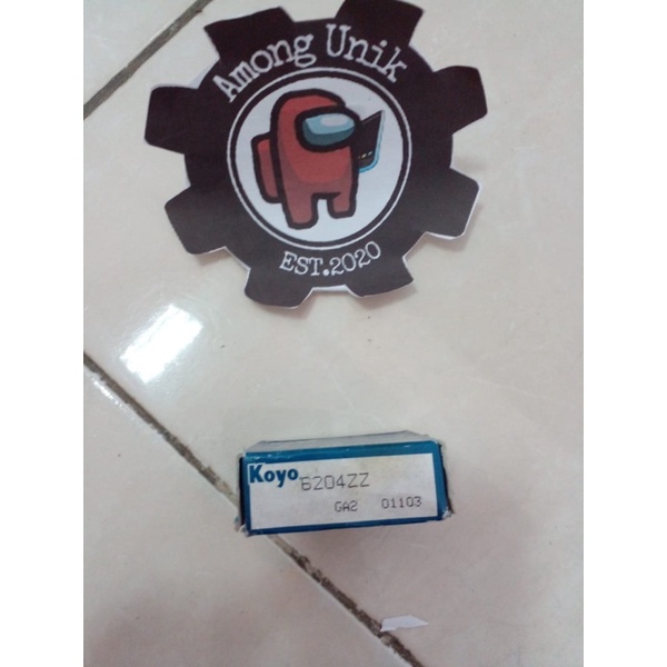 BEARING 6204 ZZ KOYO
