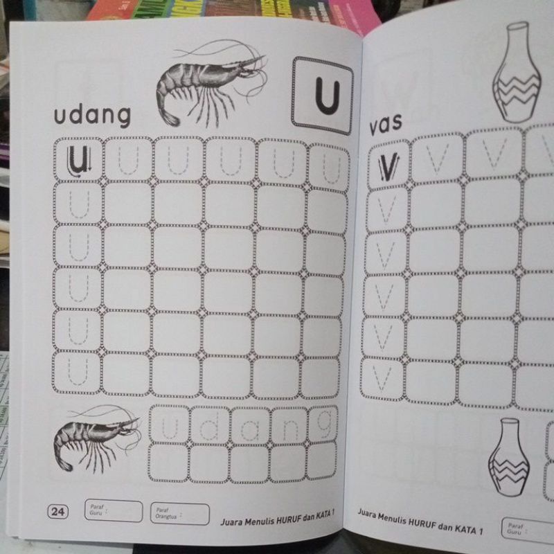 Buku Juara Menulis Huruf Dan Kata 1 (15×23cm)