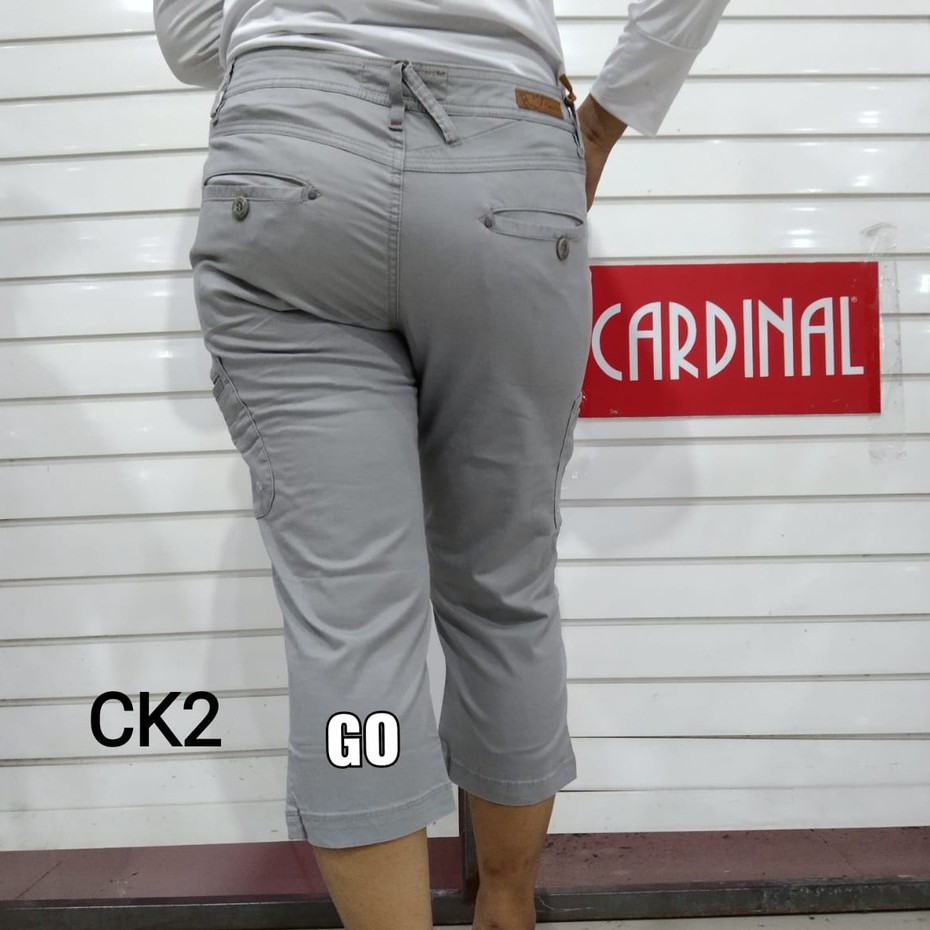 gof CARDINAL CELANA BAHAN 7/8 KEMPOL Cewek Celana Cewek Bahan