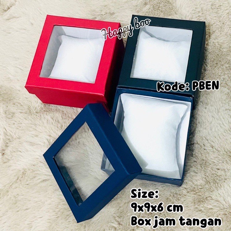 box kado bening mika gift box kotak jam tangan bening mika box jam tangan pben premium