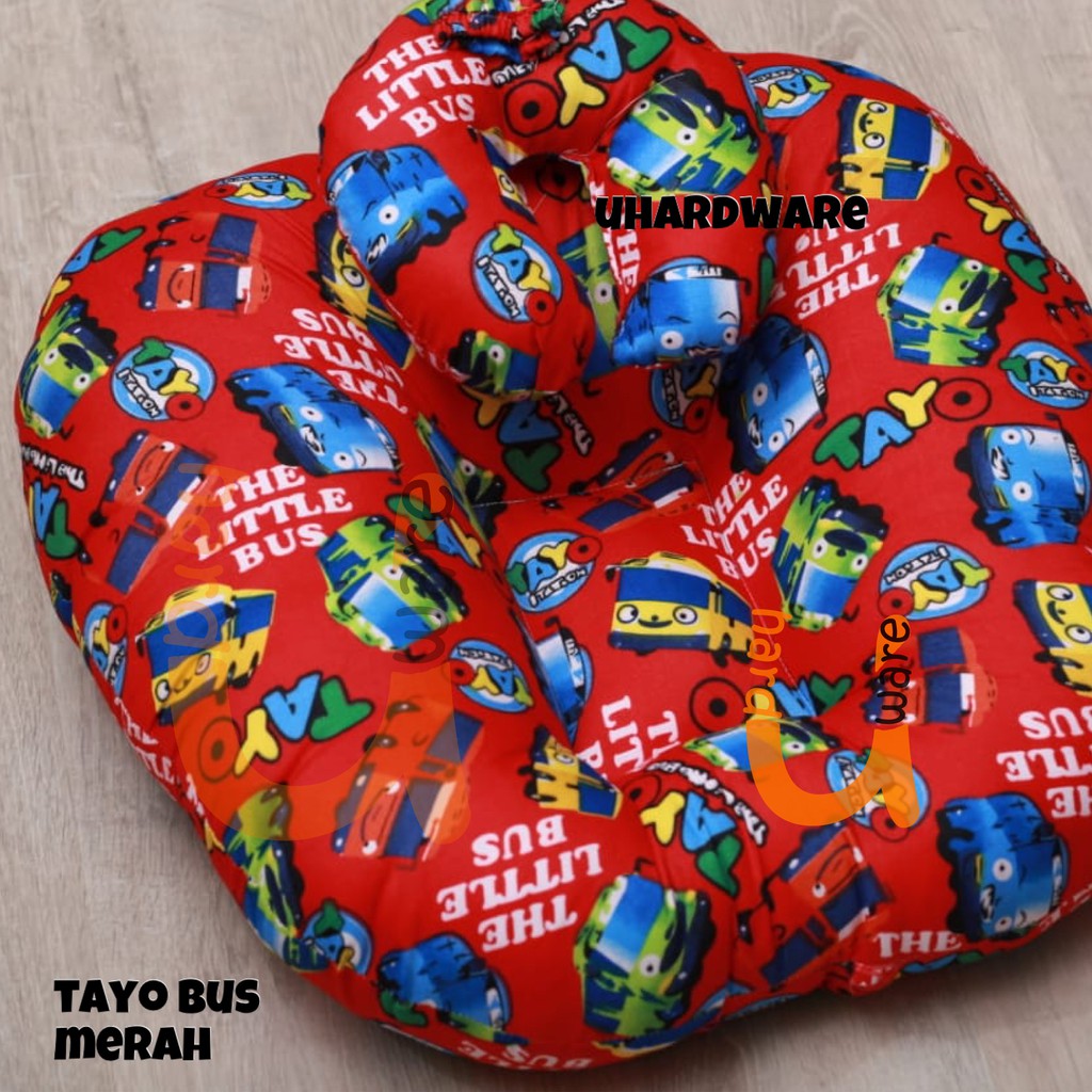 PAKET SOFA MULTIFUNGSI KASUR BAYI + BANTAL DOT