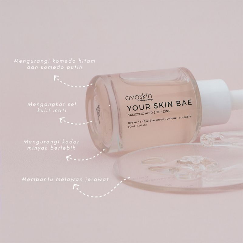AVOSKIN YOUR SKIN BAE Salicylic Acid 2% + Zinc Serum