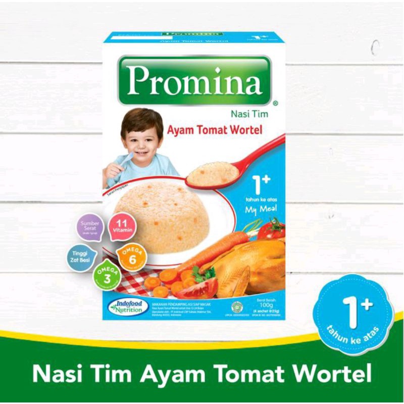 Promina Nasi Tim Ayam Tomat Wortel