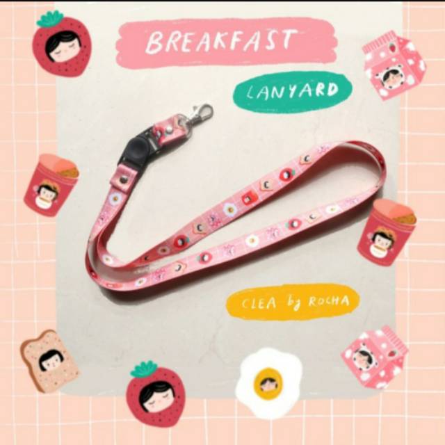 

Clea by Rocha Lanyard Breakfast - Cleabyrocha