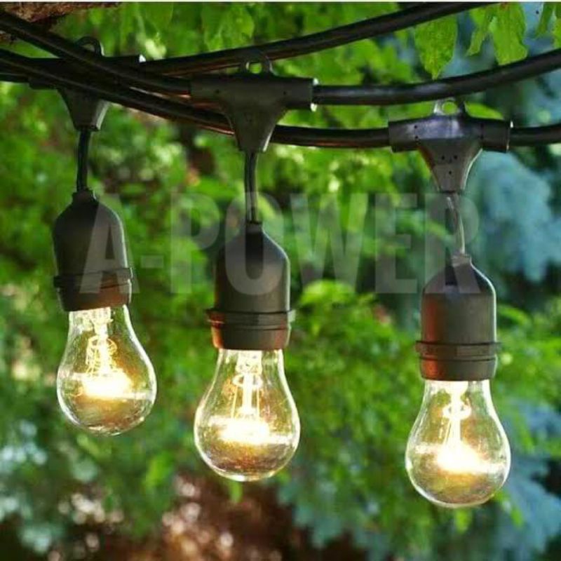 Fitting Lampu Gantung Cafe Outdoor E27