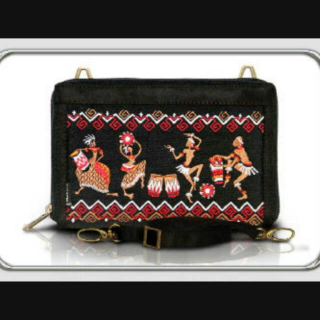 Dompet/Tas Etnik HPO Makara Azallea