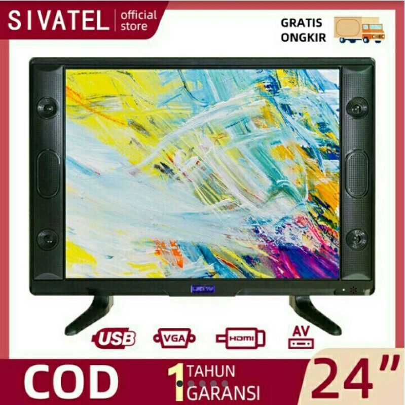 Sivatel Promo TV LED 24 inch HD Televisi Berkualitas