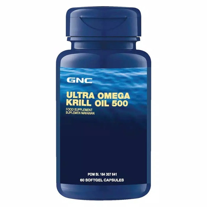 Jual GNC ultra omega krill oil 500mg (60) asli Shopee Indonesia