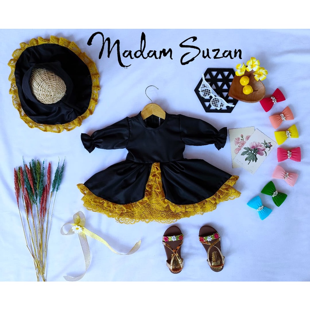 Gamis Madam Suzan Anak Unik/Busana Muslim Anak/Gamis Anak