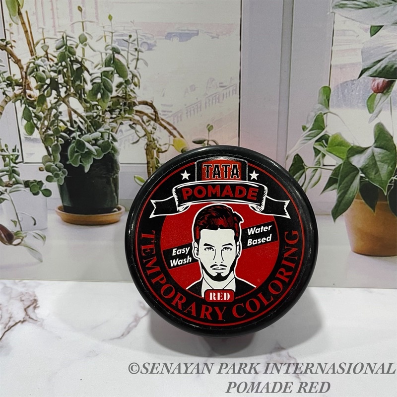 Tata Pomade temporary hair coloring easy wash/water based 75gr