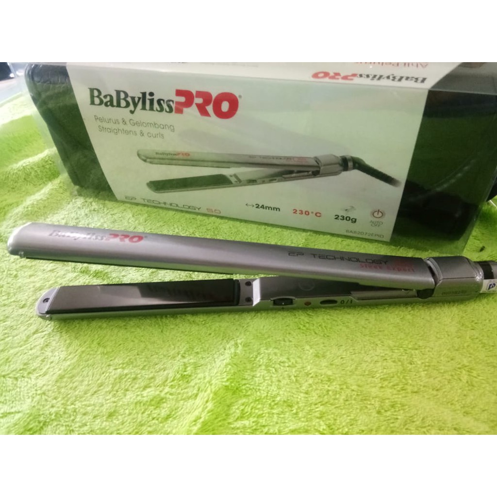 Babyliss Pro Catok 2072EPID 2 Fungsi Lurus  + Curly