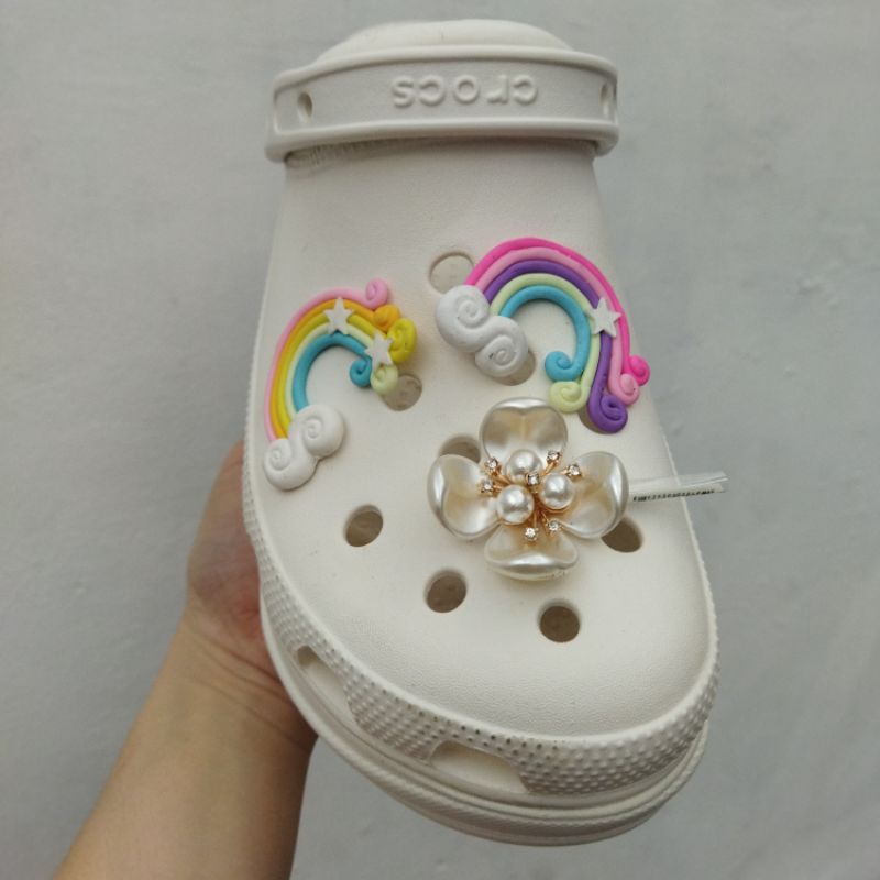 JIBBITZ ACCESSORIES SANDAL FASHION CROCS Anak dan dewasa