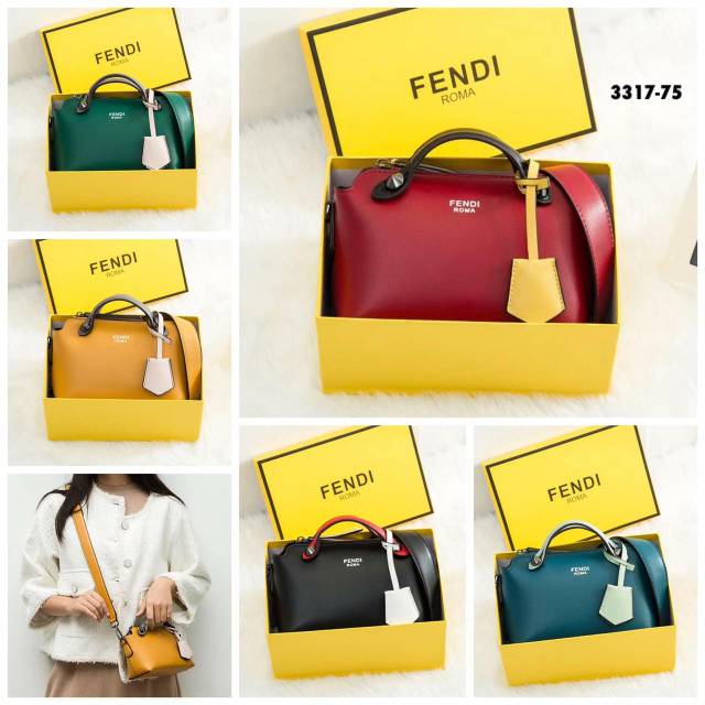Fendi Boston By The way mini 3 tone 3317-75 #D