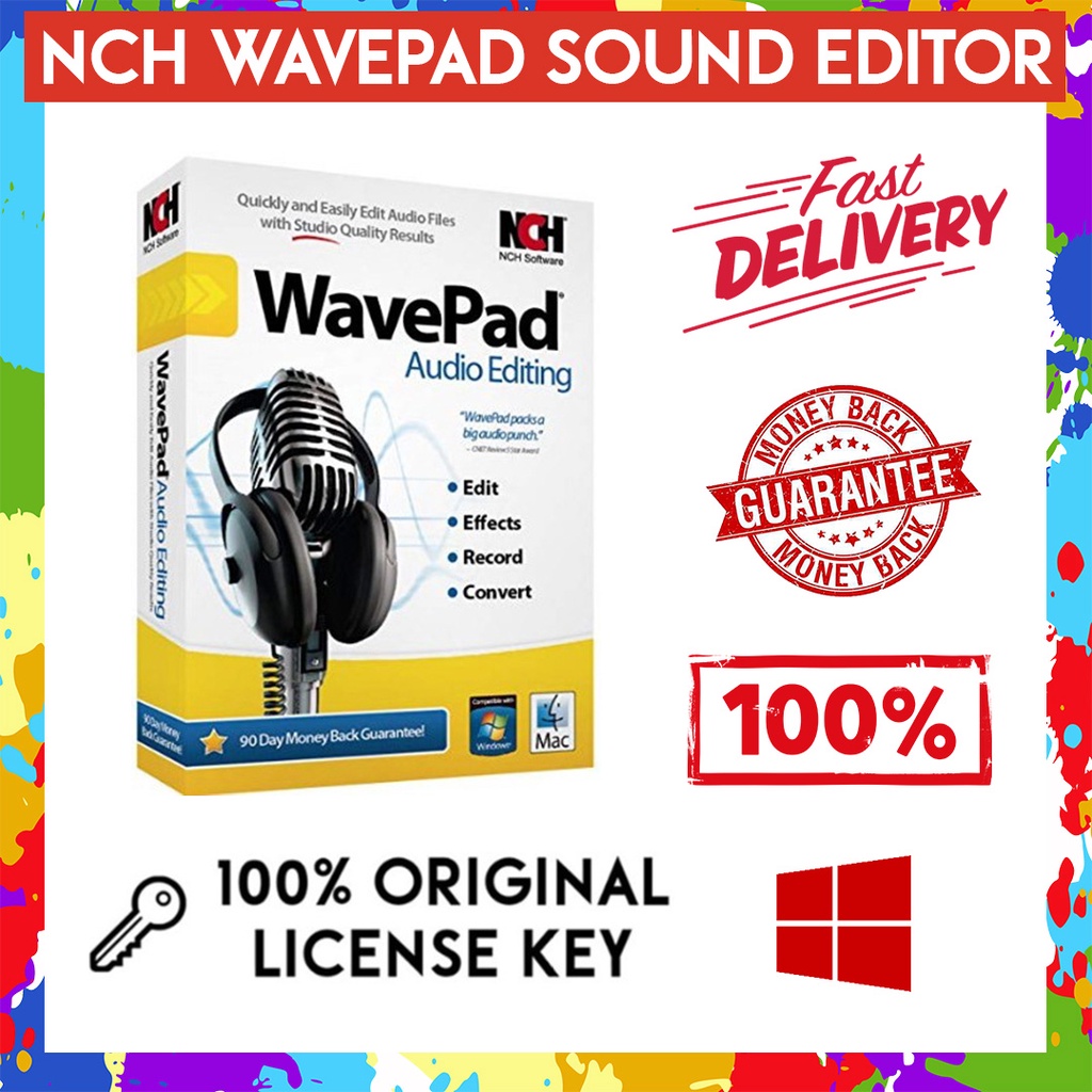 

NCH WvPd Snd Edtr Mstrs Edtn v16.60 Srl Ky Ltst 2022 Lftm Fr Wndws