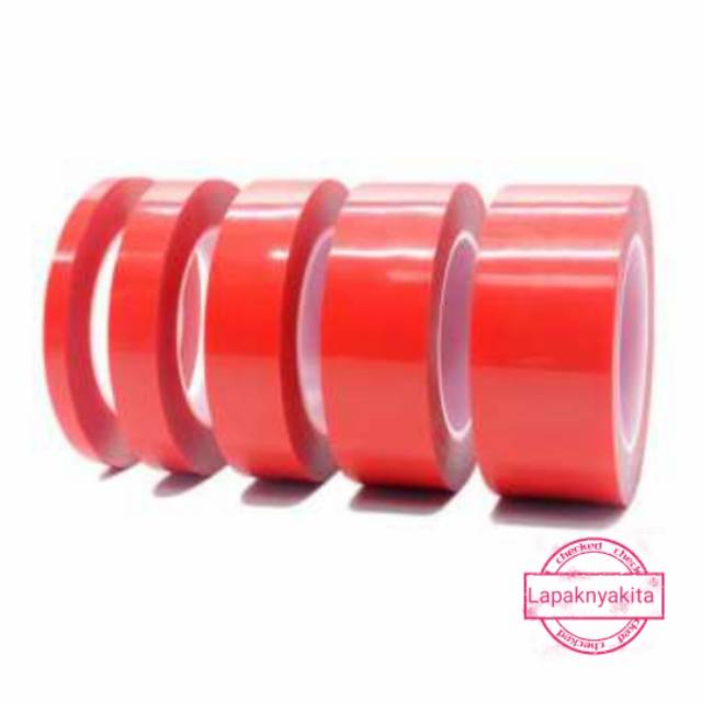 

[ COD SZBFT Perekat Double Tape Acrylic Adhesive Transparent Sticker Lakban Solasi Stiker - J4702
