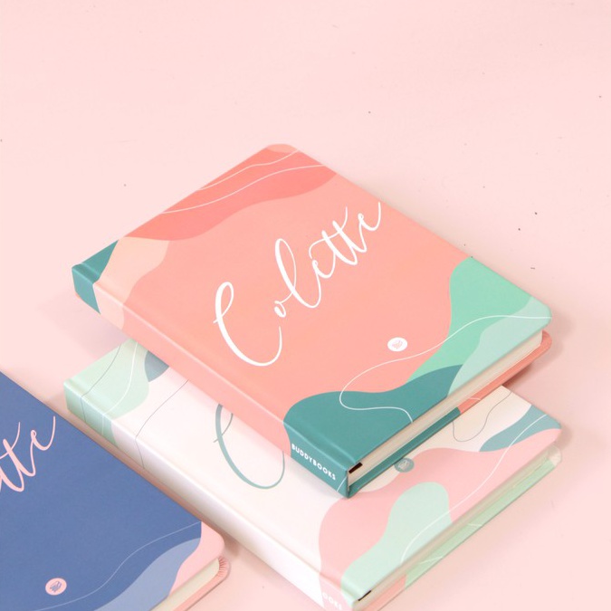 

Notebook Buku Tulis Catatan A5 A6 Hardcover by Buddybooks TEX 05 Custom Notebook / Planner / Journal