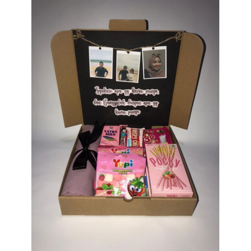 

Giftbox Polaroid Complete Package Giftbox Pashmina Kado Special