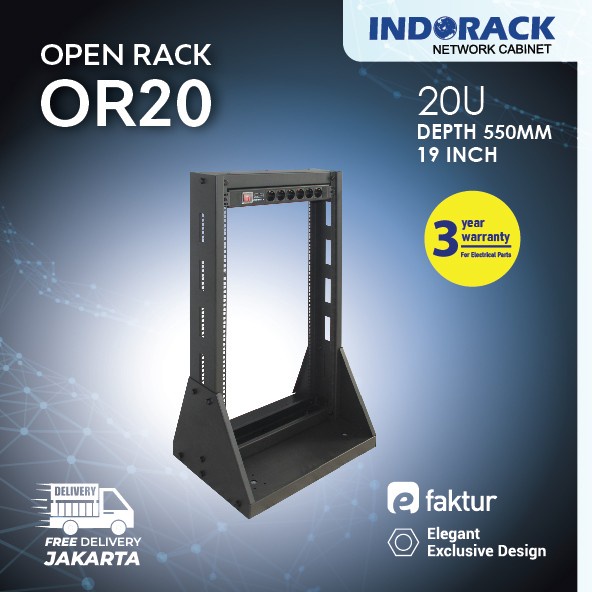 OR20 Open Rack INDORACK OR20 Rak Server 20U