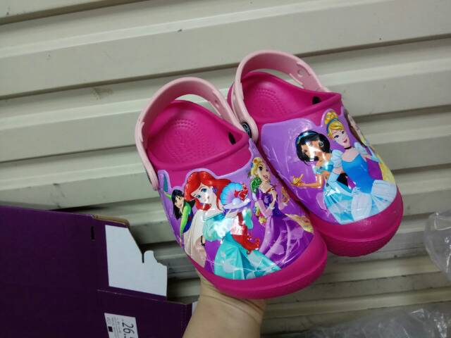 SALE Sandal Anak CROCS PRINCESS LED MATI ya