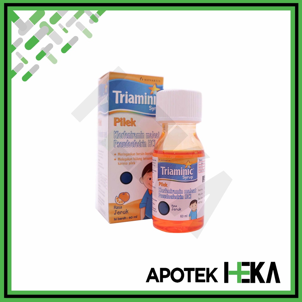 Triaminic Syrup Pilek / Ekspektoran / Batuk Botol 60 ml - Sirup Anak (SEMARANG)