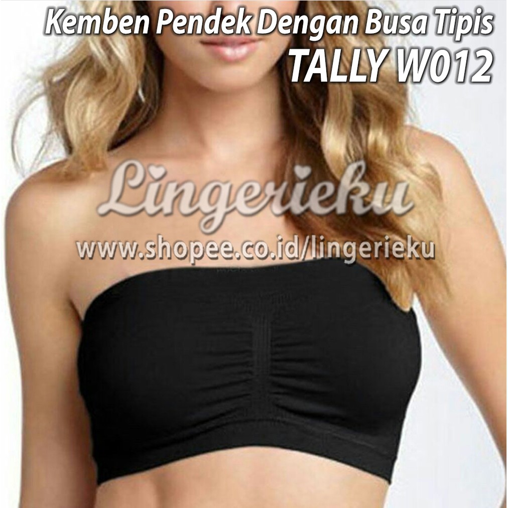 Tally W012 Kemben Fashion Wanita Dengan Busa Bisa Dilepas