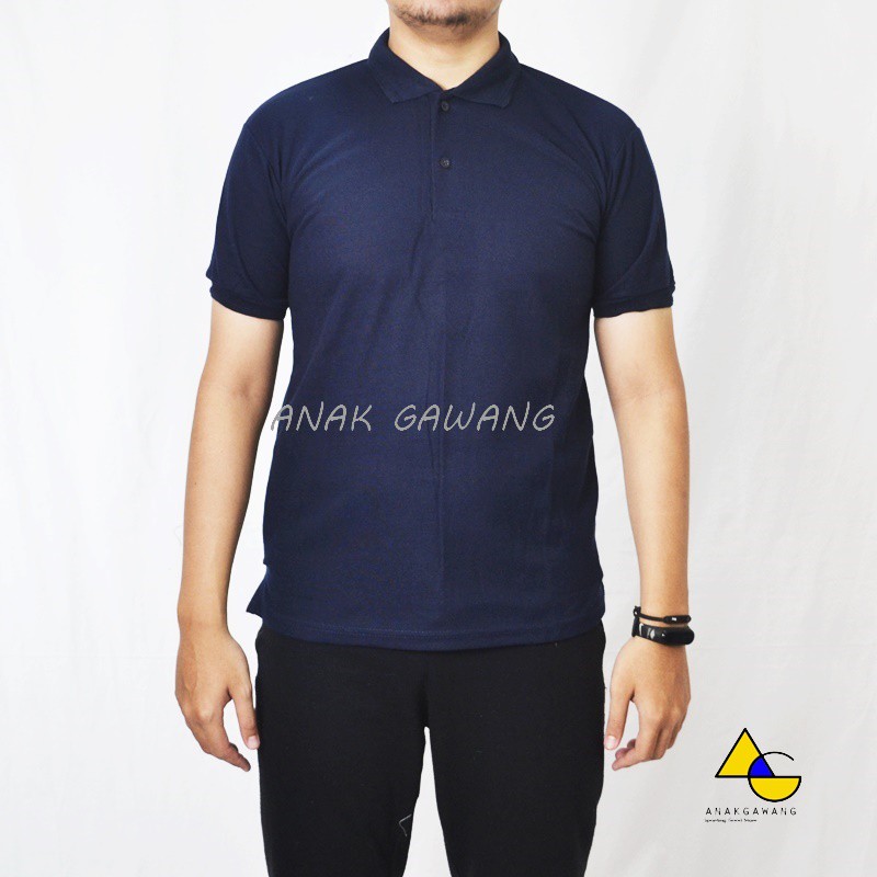Kaos Polo Shirt Cotton Areza Jersey Polo Anakgawang