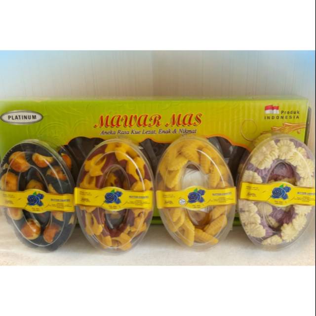 

Cookies (kue kering) Lebaran isi 4toples