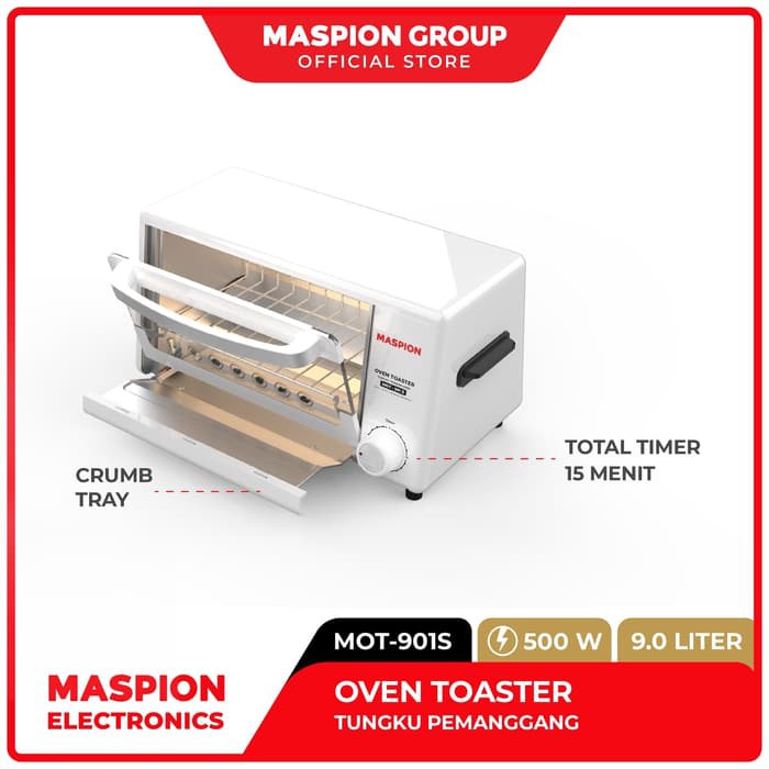 Oven Toaster Listrik Maspion MOT-901S